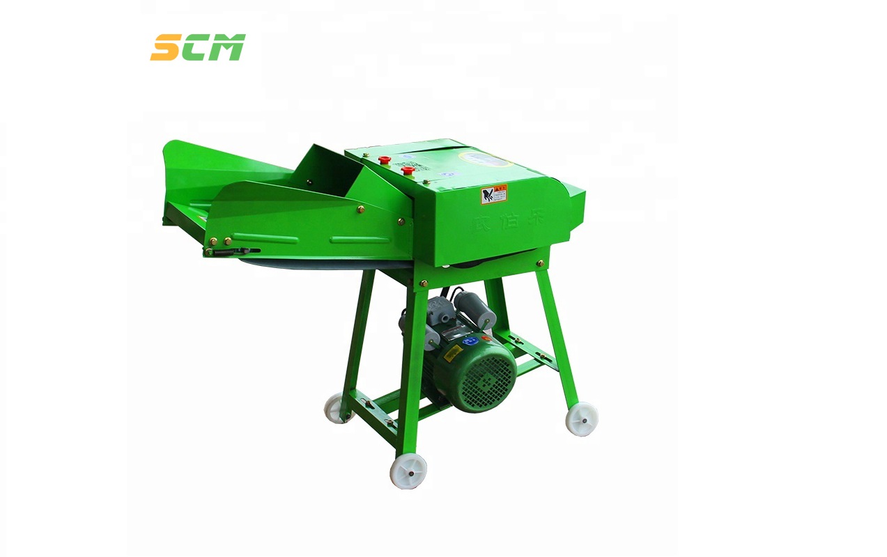 Máy băm rơm băm cỏ dùng trong chăn nuôi trang trại