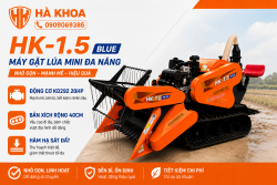 Máy gặt lúa mini SINOMACH HK-1.5 BLUE#1