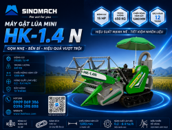 Máy gặt lúa mini SINOMACH HK-1.4 N#2
