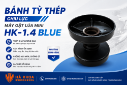 Bánh tỳ thép chịu lực đầu tiên máy gặt mini HK-1.4 Blue/ 1.5 Blue#3