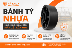 Bánh tỳ nhựa máy gặt mini HK-1.4 N/ 1.4 New/1.4 Pro/ 1.5 Pro/ 1.5 Sky#1