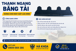 Thanh ngang băng tải máy gặt lúa mini HK-1.4 BLUE / 1.4 N/ 1.4 New/ 1.5 Blue#2