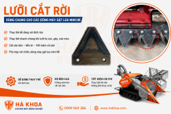 Lưỡi cắt lúa rời dùng chung cho các dòng máy gặt lúa mini HK#5