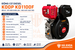 Động cơ KOOP 1100F dùng cho máy gặt mini HK-1.4#1